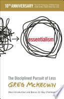 Essentialism by Greg McKeown