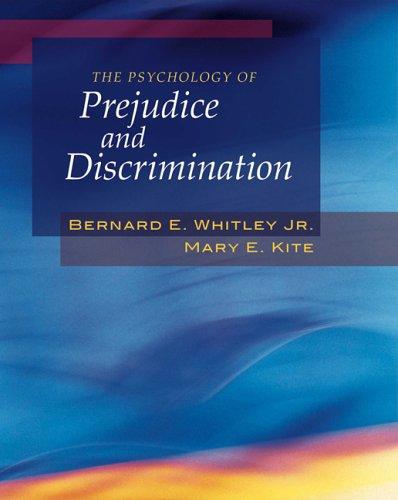 The Psychology of Prejudice by Diane M. Titov